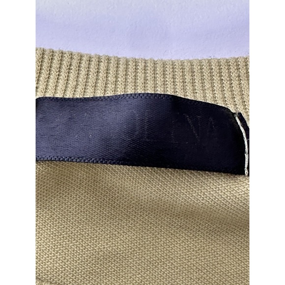 Hello Summer Top Women's Medium Short Sleeve Embroidered Coquette Stretch Olive - Picture 3 of 6